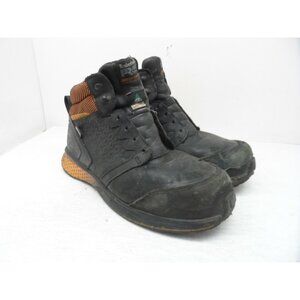 Timberland PRO Men's Mid Reaxion CT Safety Work Boots A21RU Black Size 9W